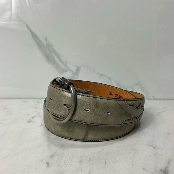SILVER CREEK Leather Belt - Picture 4 of 7